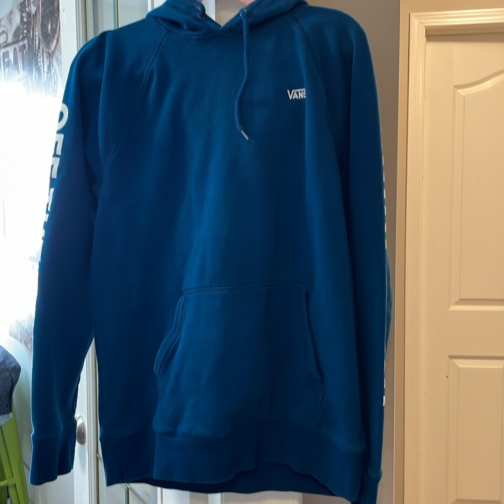 Vans Off the wall kangaroo Blue Hoodie Large